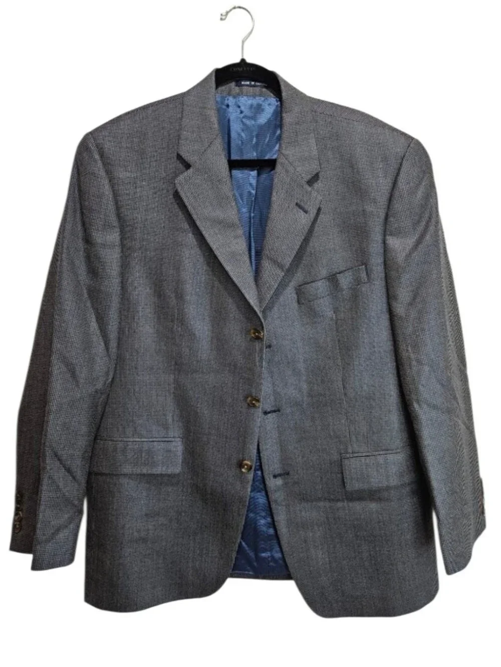 RALPH Ralph Lauren Classic Gray Men's Blazer Silk Wool Jacket Business 90s RRL